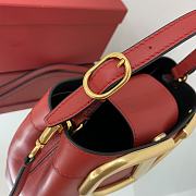 Valentino Supervee 20 Top Handle Bag Red - 6