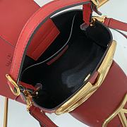 Valentino Supervee 20 Top Handle Bag Red - 2