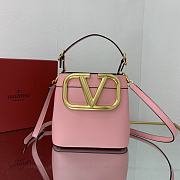 Valentino Supervee 20 Top Handle Bag Pink - 1