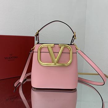 Valentino Supervee 20 Top Handle Bag Pink