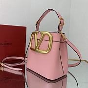 Valentino Supervee 20 Top Handle Bag Pink - 3