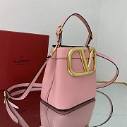 Valentino Supervee 20 Top Handle Bag Pink - 2