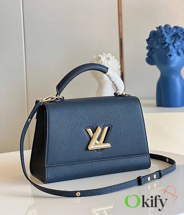 Louis Vuitton Twist Handle Navy Blue M57093 25cm - 1