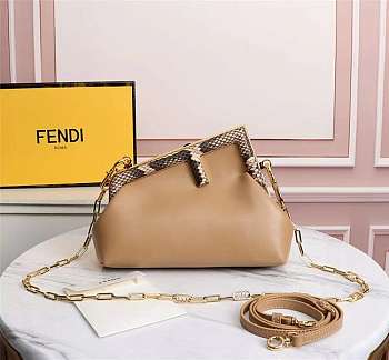 Fendi First handle python leather bag 26cm