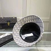 Dior Bucket Hat Gray Oblique 8619 - 4