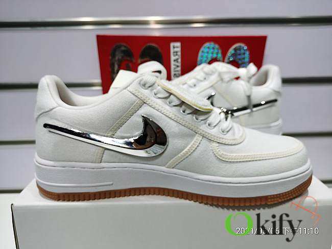 Nike Air Force 1 Low Travis Scott AQ4211 100 - 1