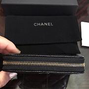 Chanel Classic Quilted Zip Coin Purse Black - 5