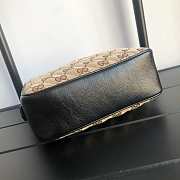 Gucci Marmont GG Canvas Small 18 Shoulder Bag Black - 6