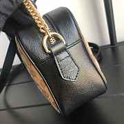 Gucci Marmont GG Canvas Small 18 Shoulder Bag Black - 5