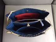 Valentino Tote Bag 33 Navy Blue - 6