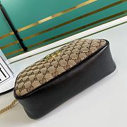 Gucci Marmont GG Canvas Medium 24 Shoulder Bag Black - 2