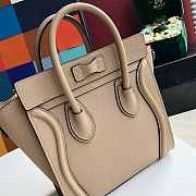 BagsAll Celine Leather Micro Luggage Z1059 20cm - 5