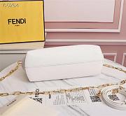 Fendi First Small 26 White Lambskin - 4