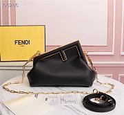 Fendi First Small 26 Black Lambskin - 1