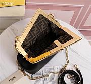 Fendi First Small 26 Black Lambskin - 6