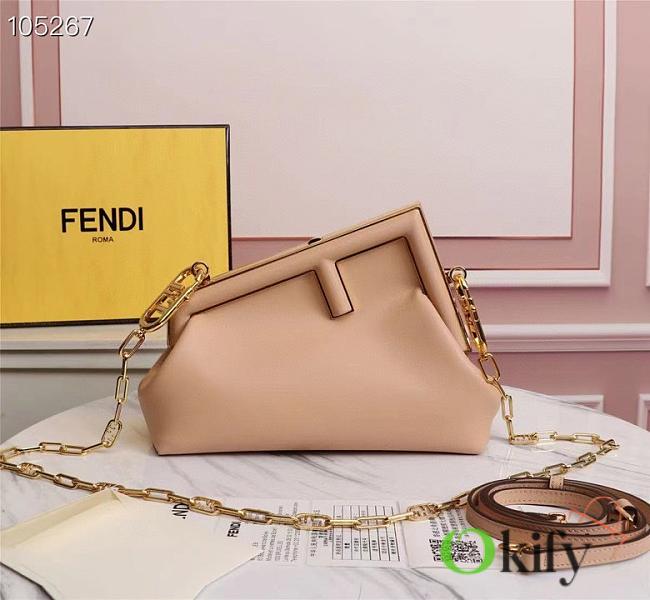 Fendi First Small 26 Pink Lambskin - 1