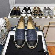Chanel Espadrilles Shoes Blue 8728 - 1