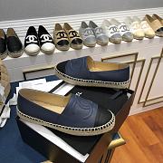 Chanel Espadrilles Shoes Blue 8728 - 3