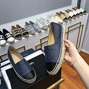 Chanel Espadrilles Shoes Blue 8728 - 4