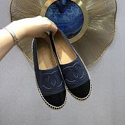 Chanel Espadrilles Shoes Blue 8728 - 5