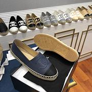 Chanel Espadrilles Shoes Blue 8728 - 6