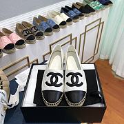 Chanel Espadrilles Shoes White 8733 - 1