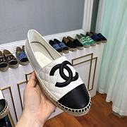 Chanel Espadrilles Shoes White 8733 - 2