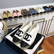 Chanel Espadrilles Shoes White 8733 - 4