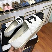 Chanel Espadrilles Shoes White 8733 - 6