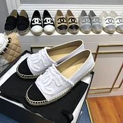 Chanel Espadrilles Shoes White 8734 - 2