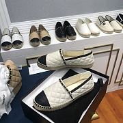Chanel Espadrilles Shoes White 8735 - 2