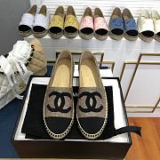 Chanel Espadrilles Shoes Brown 8736 - 1