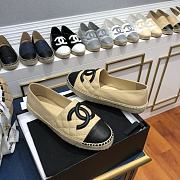 Chanel Espadrilles Shoes Beige 8737 - 2