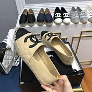Chanel Espadrilles Shoes Beige 8737 - 4