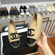 Chanel Espadrilles Shoes Beige 8737 - 6
