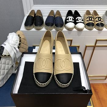 Chanel Espadrilles Shoes Beige 8738