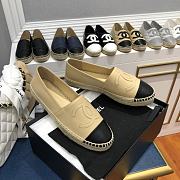 Chanel Espadrilles Shoes Beige 8738 - 6