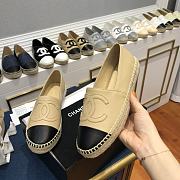 Chanel Espadrilles Shoes Beige 8738 - 5