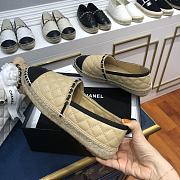 Chanel Espadrilles Shoes Beige 8739 - 4