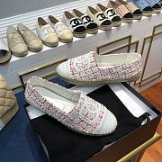 Chanel Espadrilles Shoes Pink 8740 - 4