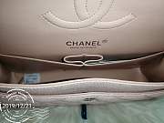 Chanel Flap Bag Caviar Pink Silver 25cm - 4