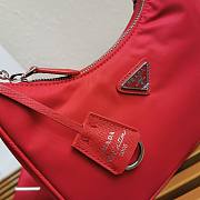Bagsall Prada Re-Edition 2005 Re-Nylon Bag Red 1BH204 - 6