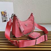 Bagsall Prada Re-Edition 2005 Re-Nylon Bag Pink 1BH204 - 4