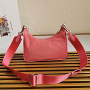 Bagsall Prada Re-Edition 2005 Re-Nylon Bag Pink 1BH204 - 5