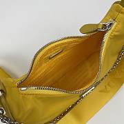 Bagsall Prada Re-Edition 2005 Re-Nylon Bag Yellow 1BH204 - 6