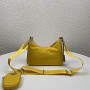 Bagsall Prada Re-Edition 2005 Re-Nylon Bag Yellow 1BH204 - 2