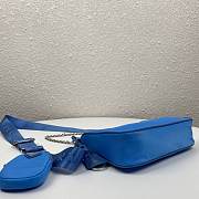 Bagsall Prada Re-Edition 2005 Re-Nylon Bag Blue 1BH204 - 4