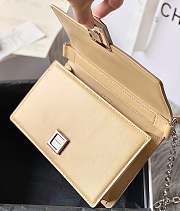 Givenchy Chain Bag 20.5 Beige Silver Buckle - 6