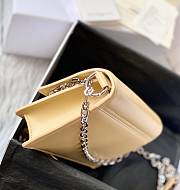 Givenchy Chain Bag 20.5 Beige Silver Buckle - 2