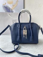 Givenchy Handbag 27 Navy Blue Lambskin - 1